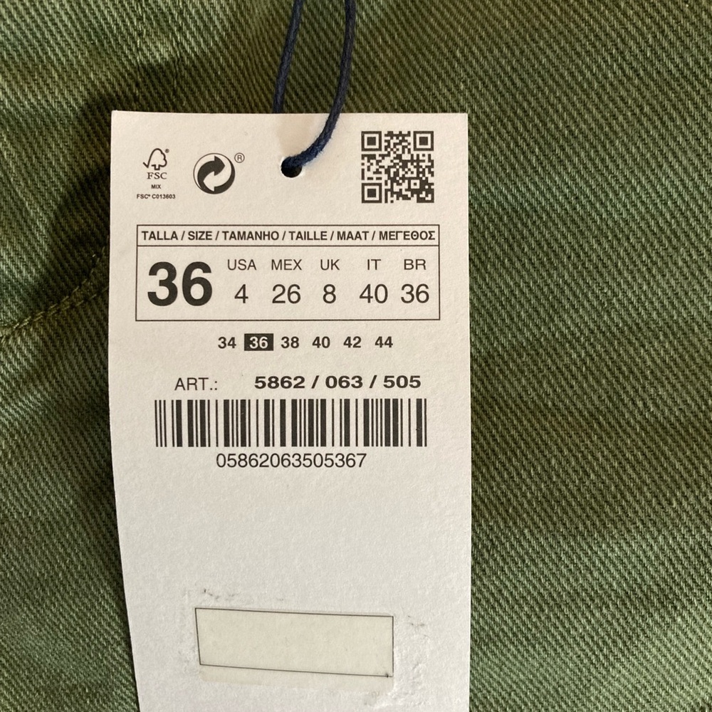 Zara Basic Denim NWT - image 10